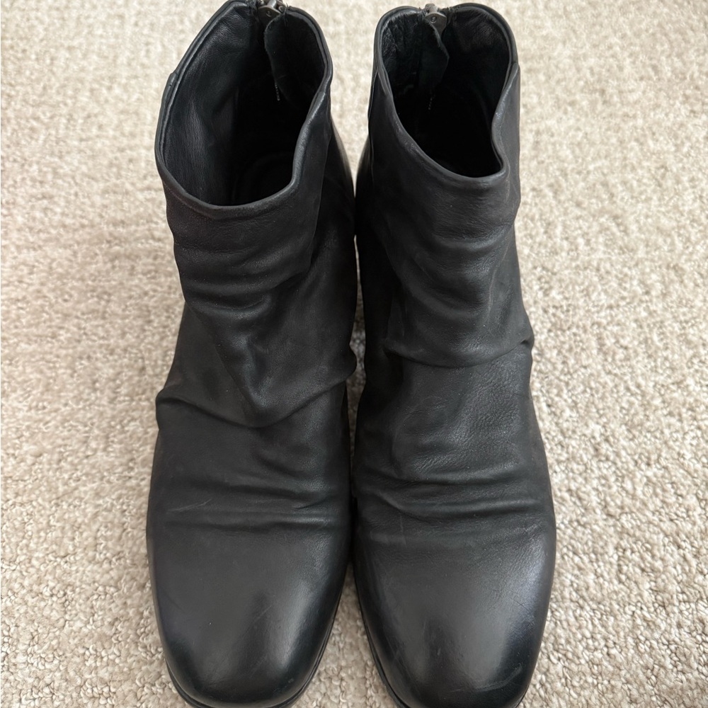 Freebird Black Heeled Boots